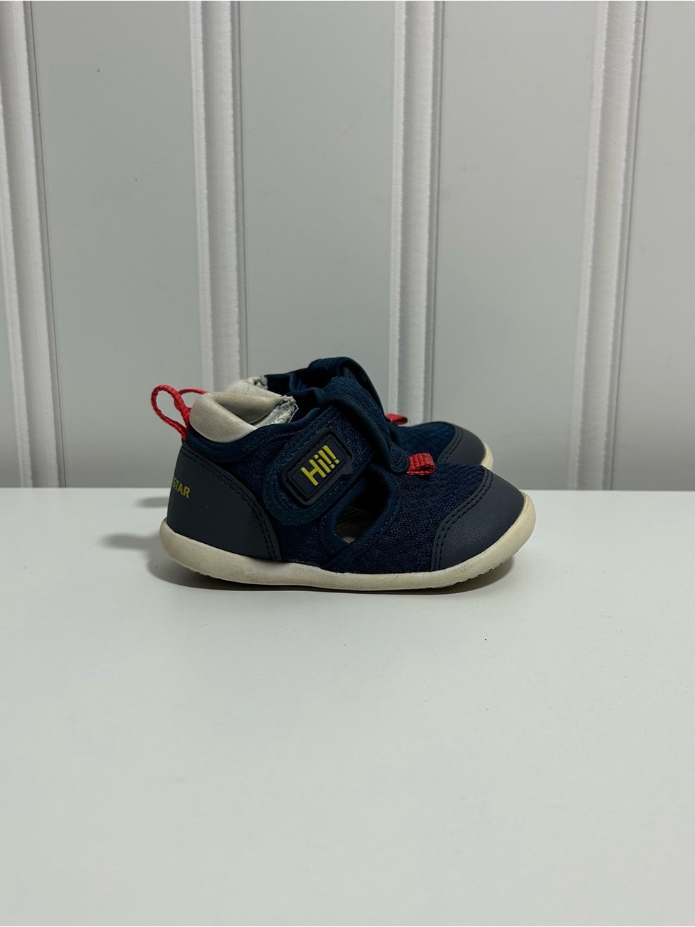 Moonstar blue hi blue toddler sneakers